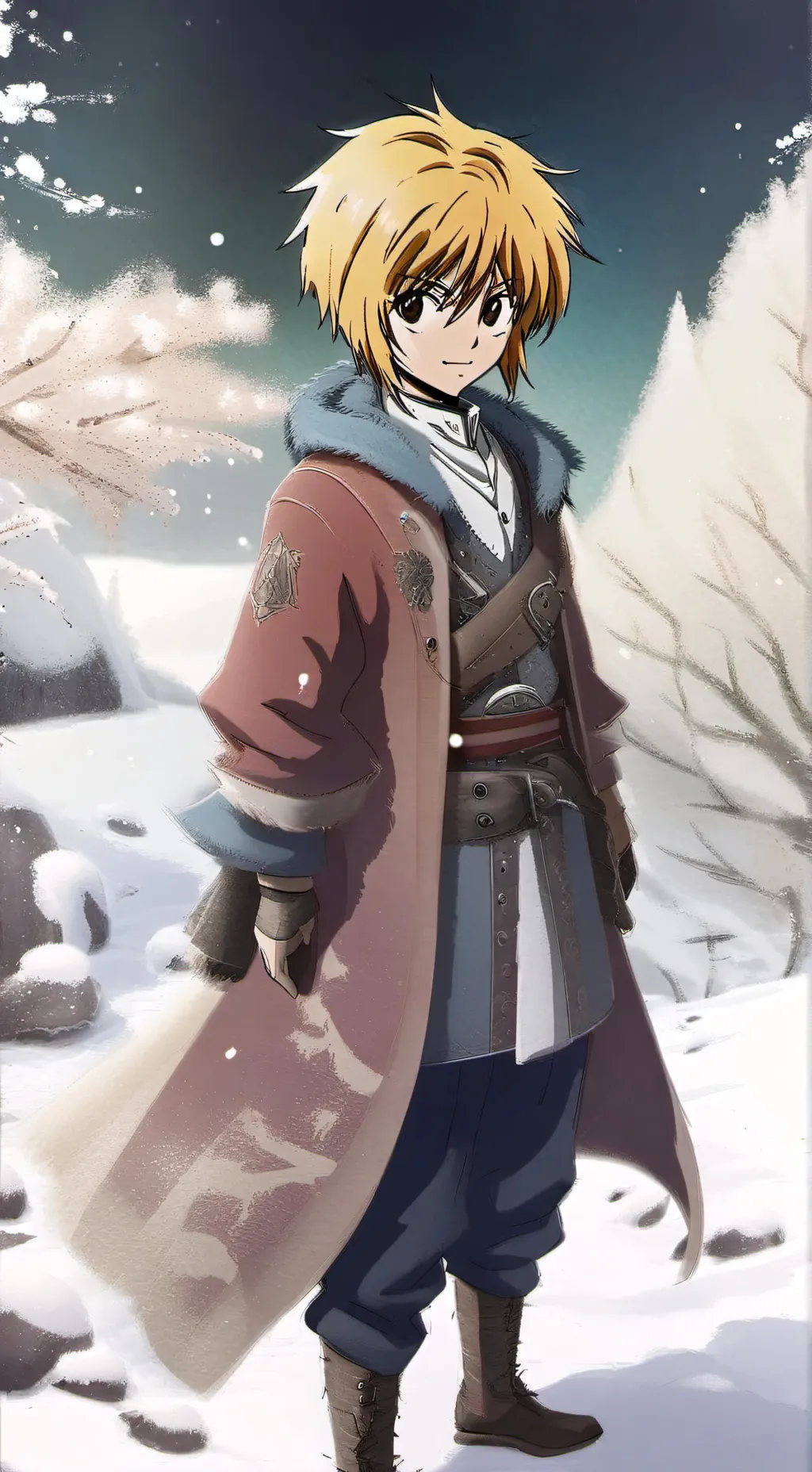 ai character: kurapika background