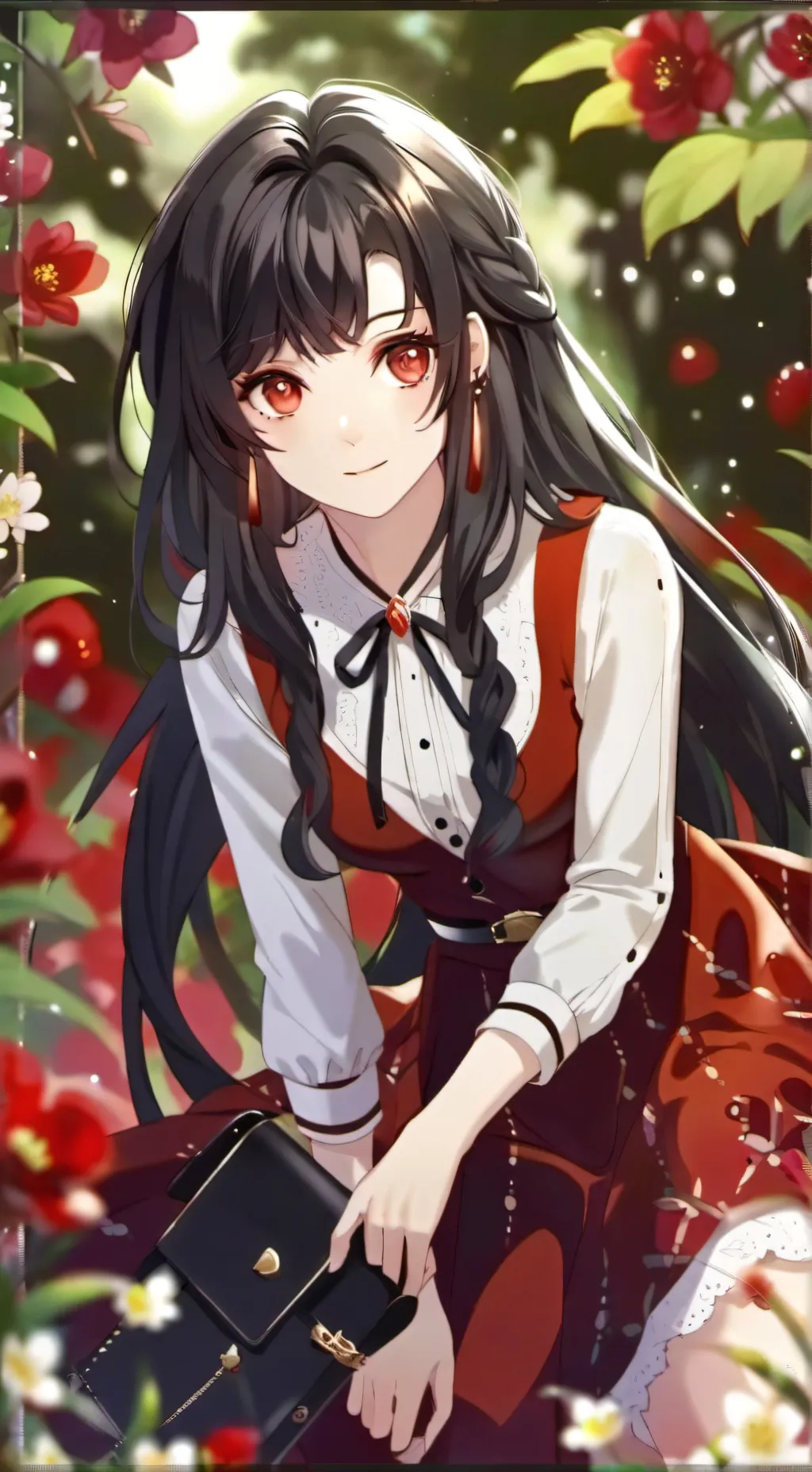 ai character: Lily background