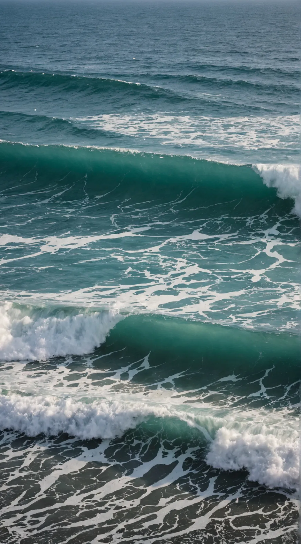 ai character: Ocean  background