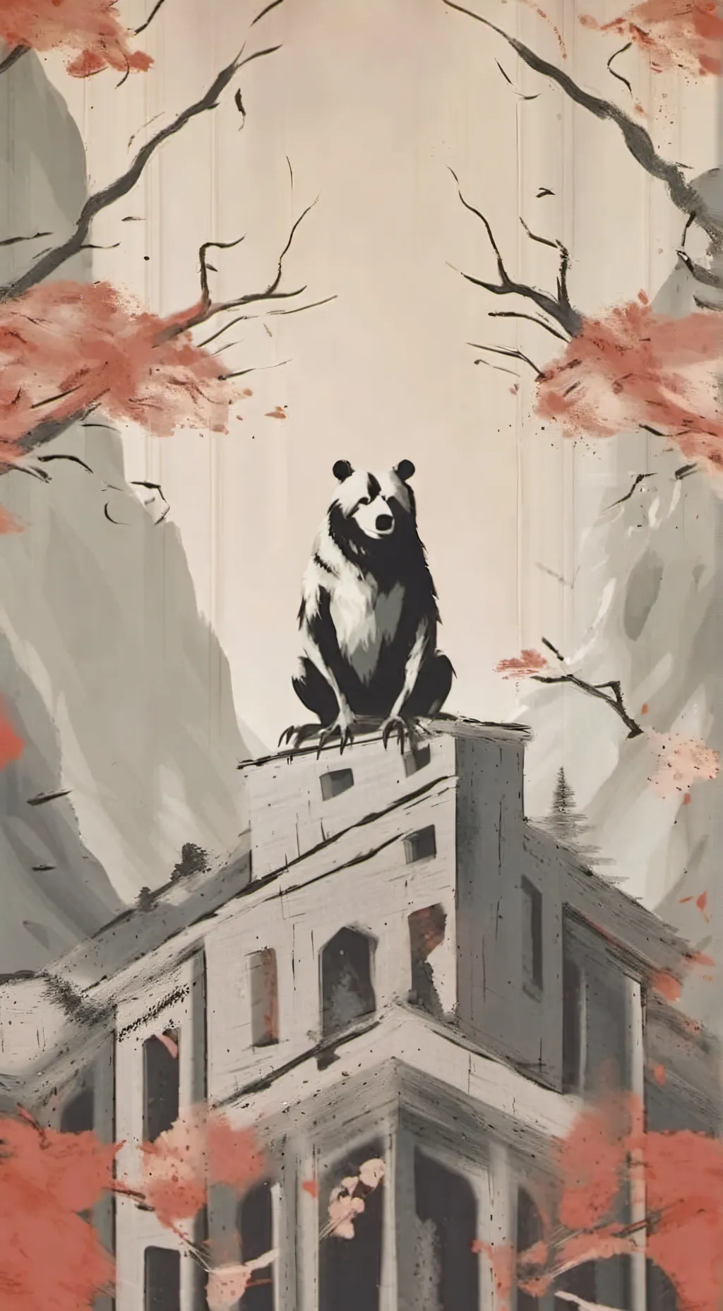 ai character: urso monstro background