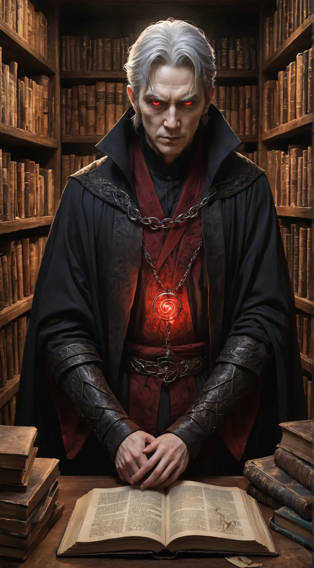 ai character: 666 background