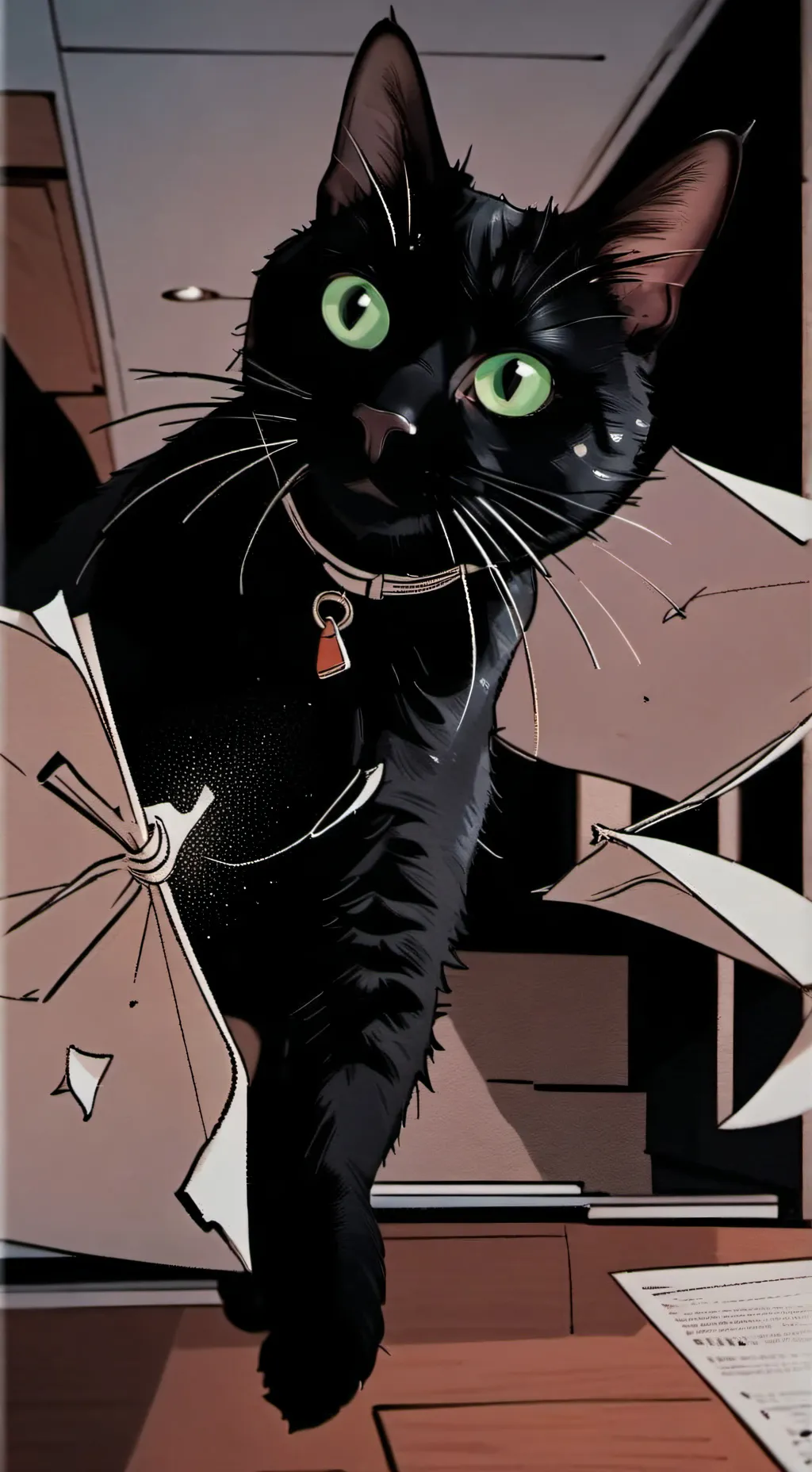 ai character: Zoom background