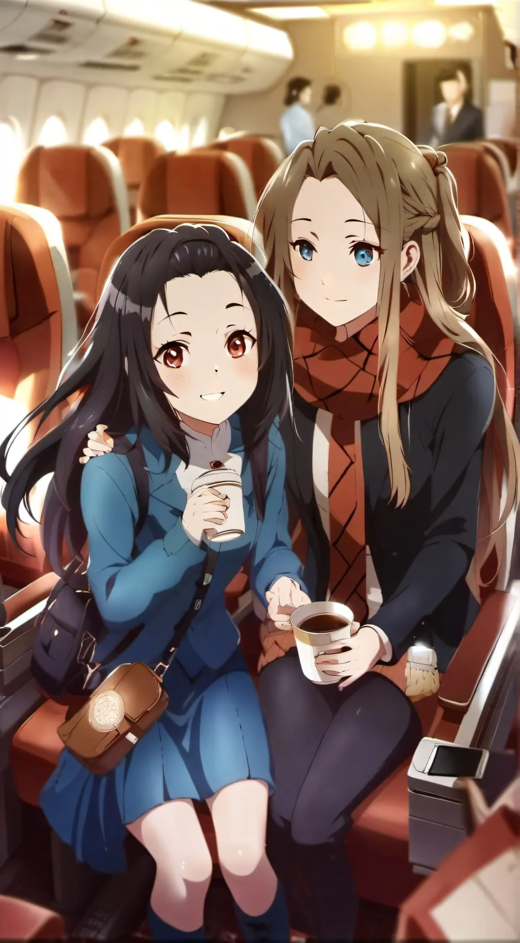 ai character: clara y lucy background