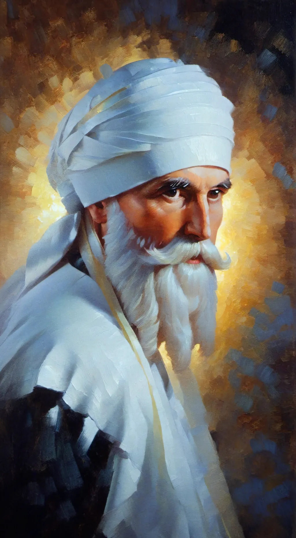 ai character:  man(Siddhartha) background