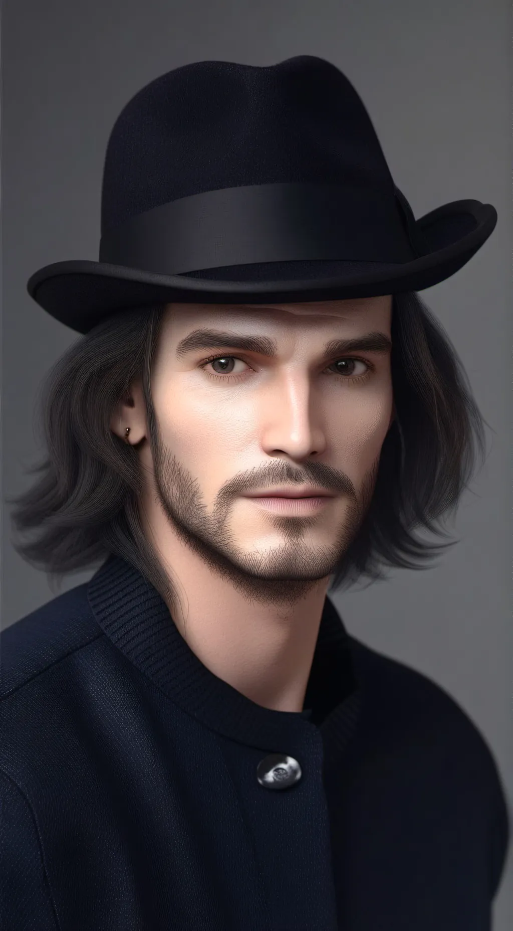 ai character: sergioy Sánchez  background