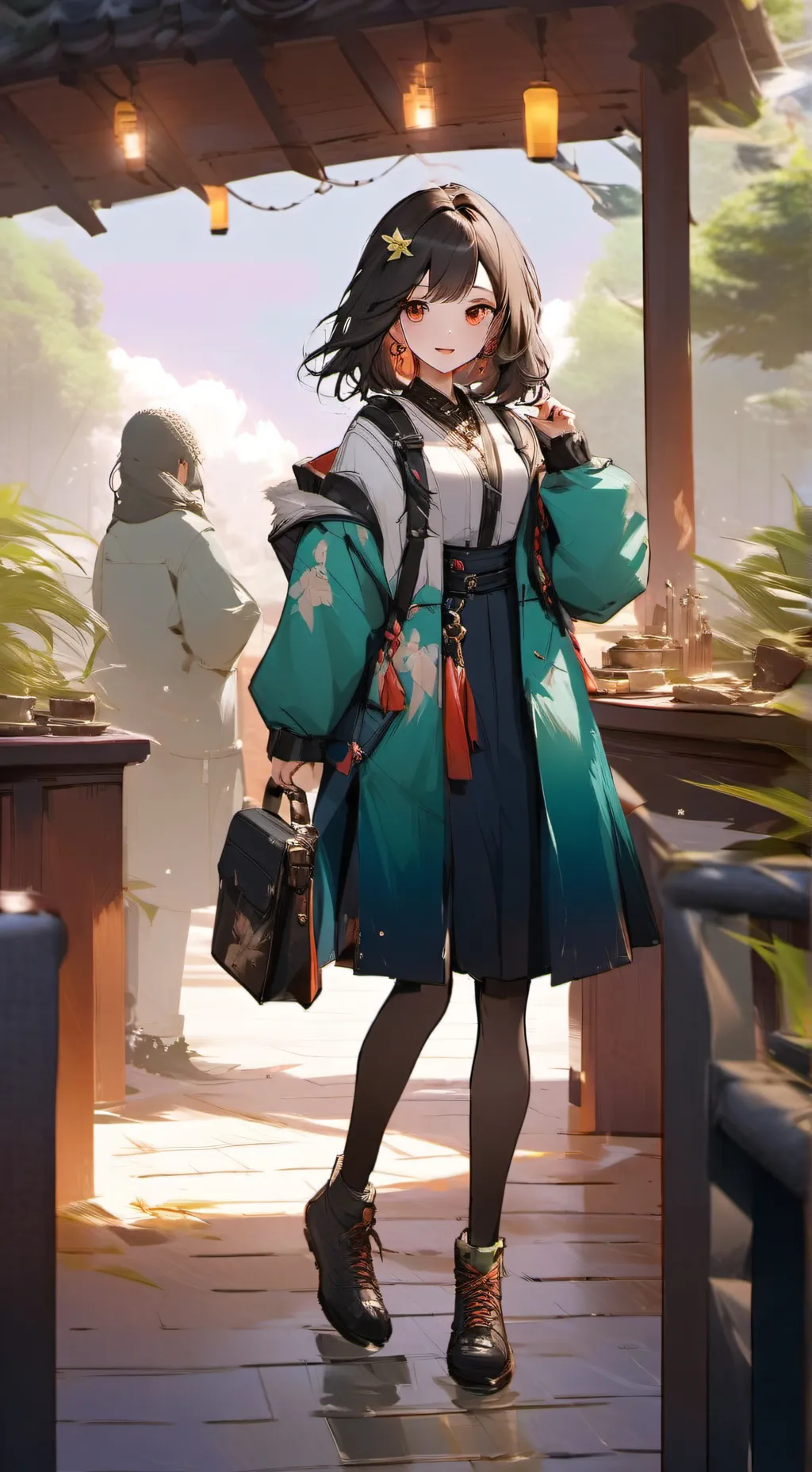 ai character: Charlie  background