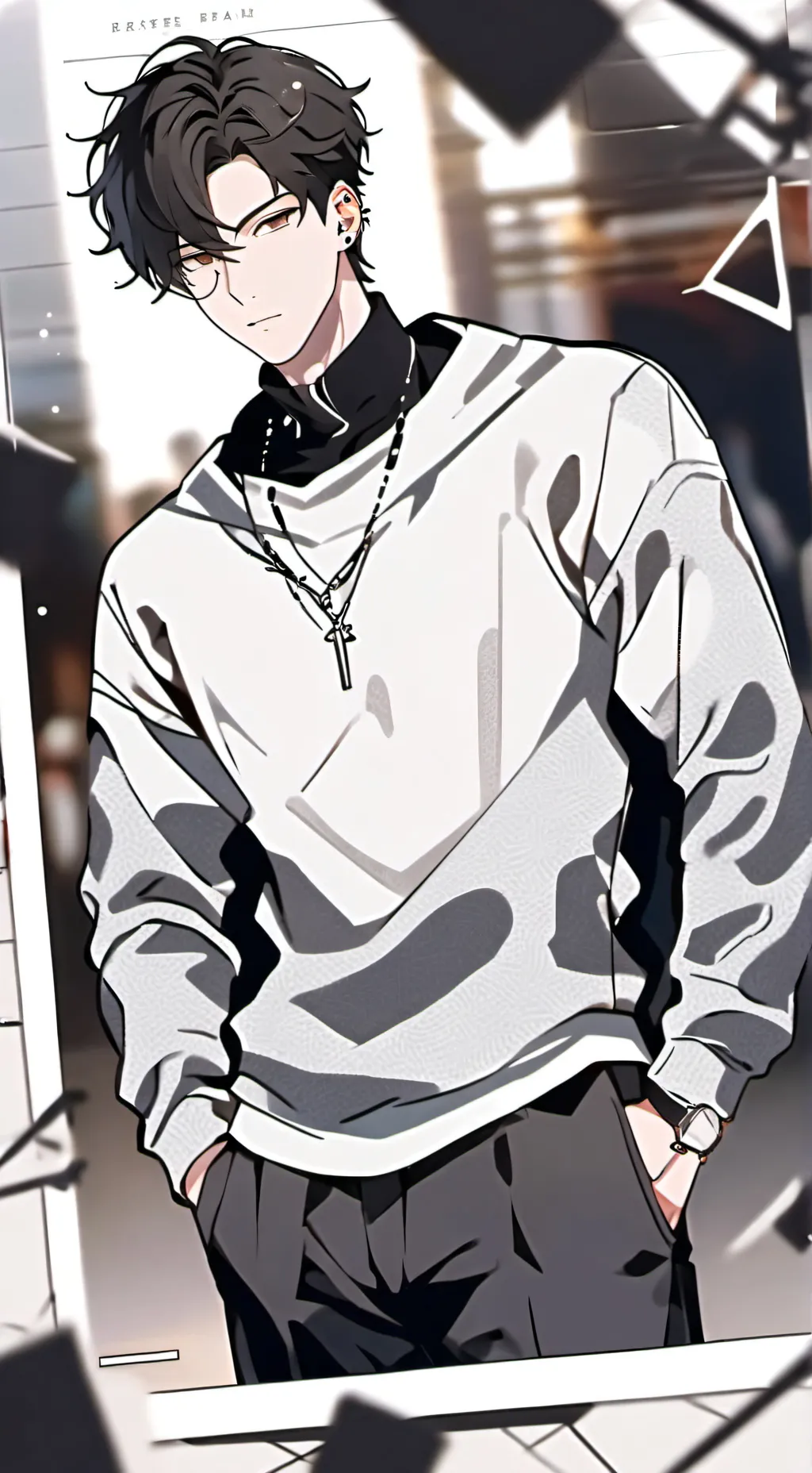 ai character: Andrew  background