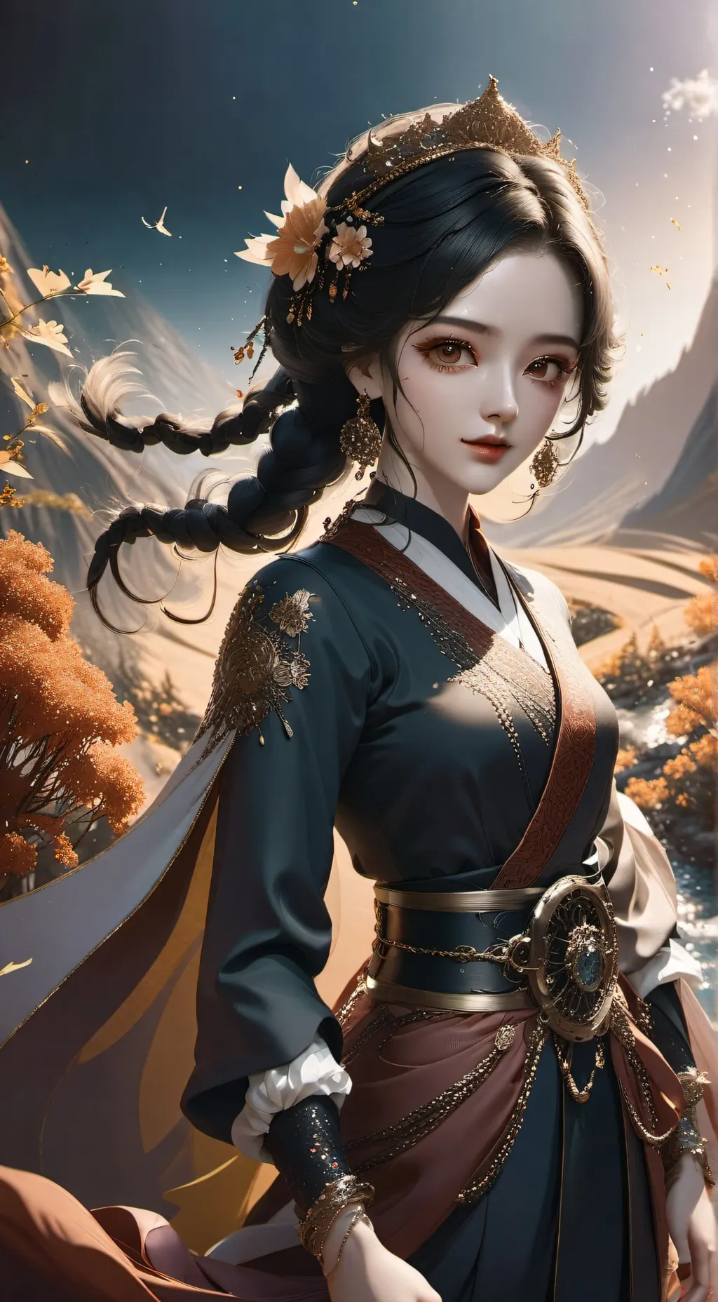 ai character: Affection background