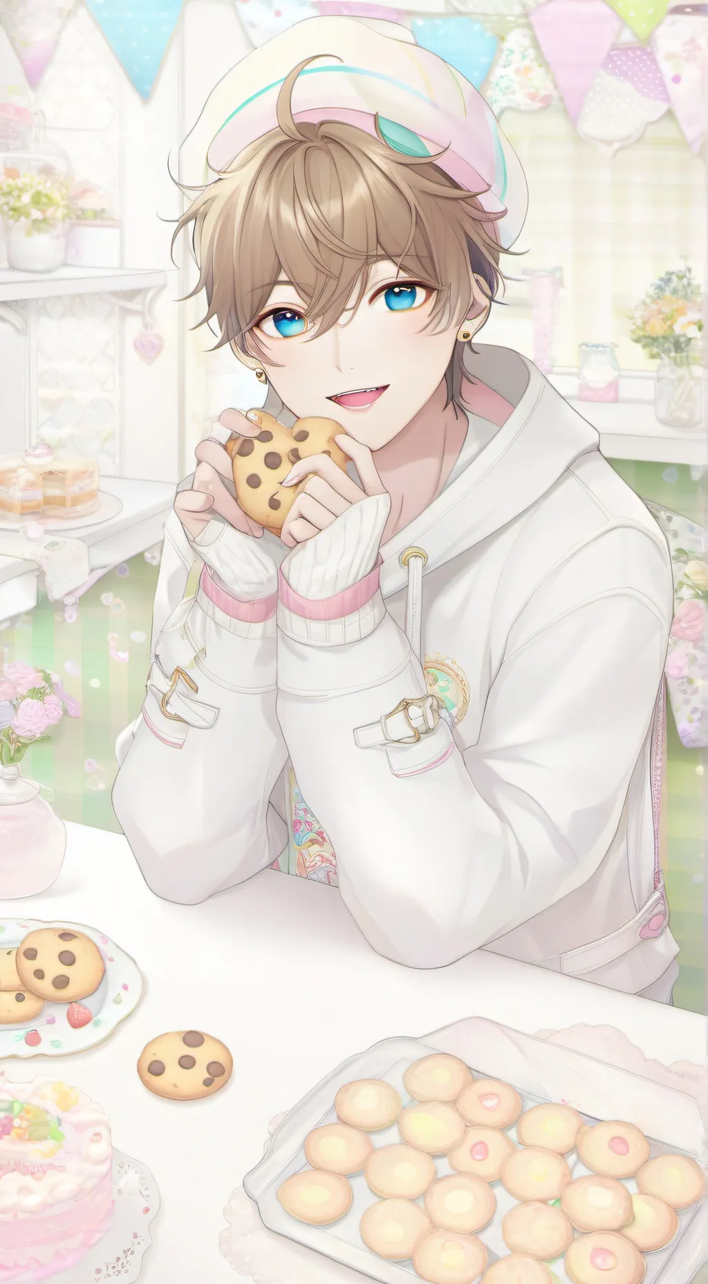 ai character: Cosmo x sprout background