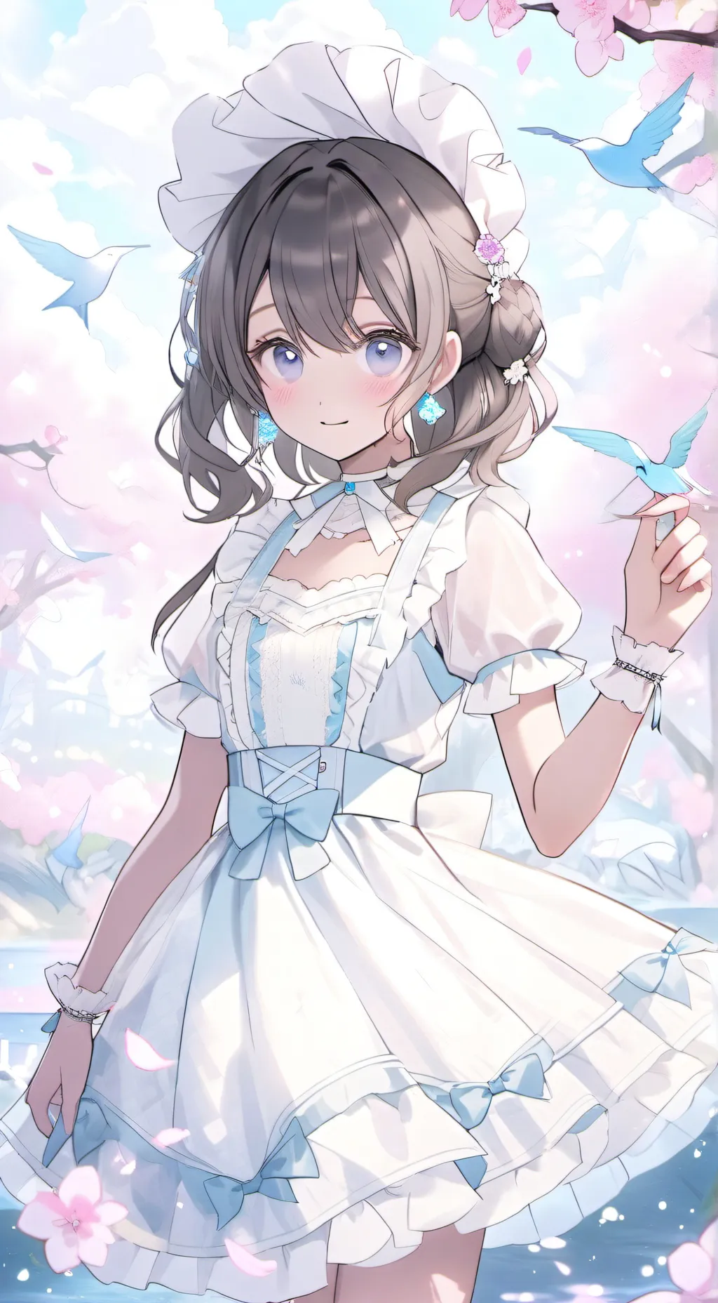 ai character: катя background