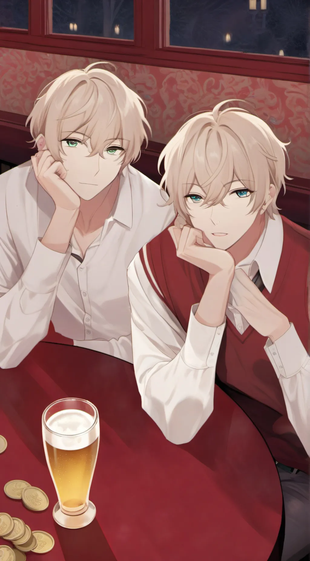 ai character: Leon and Michael background