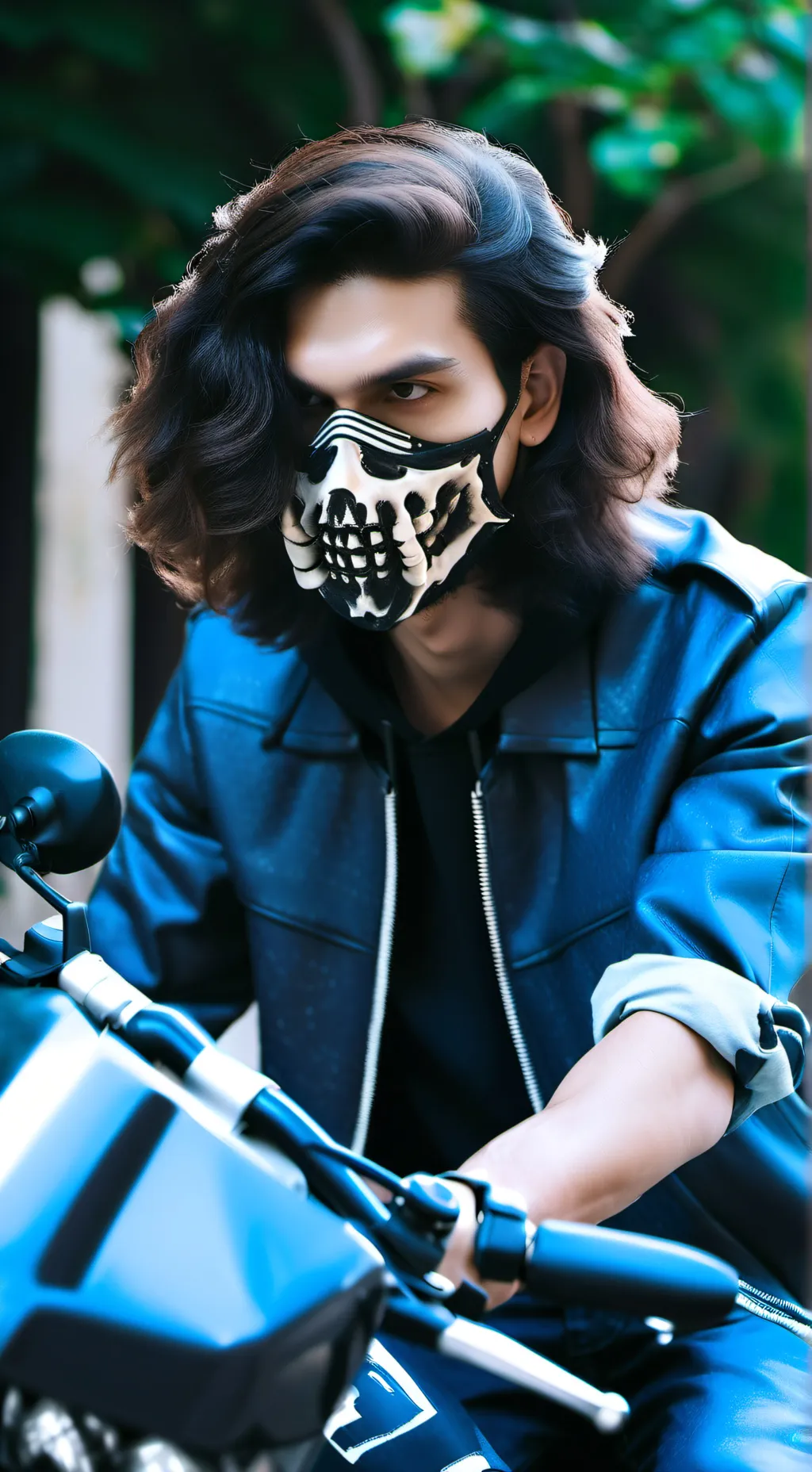 ai character: Kaito Renzaki background