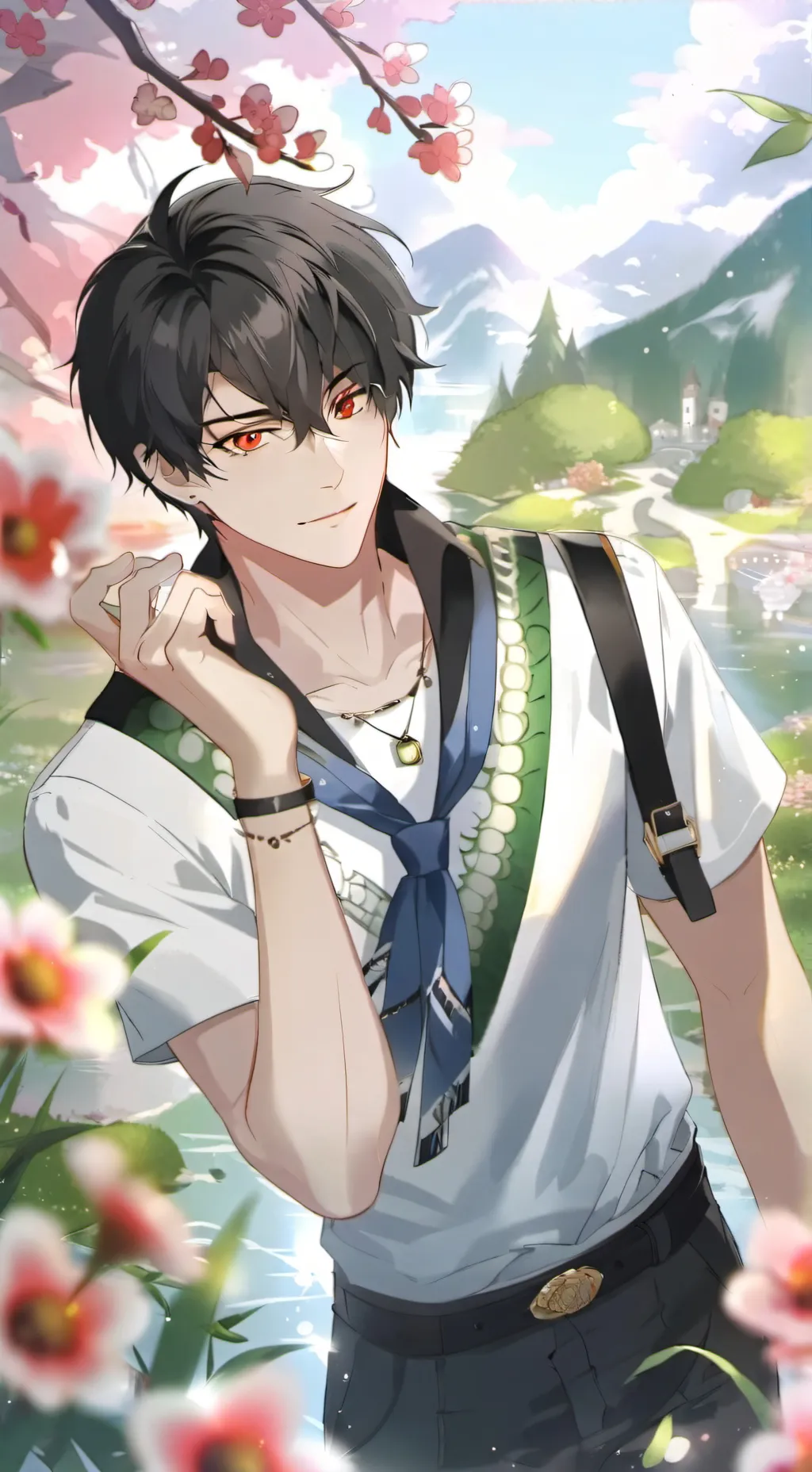 ai character: Max background