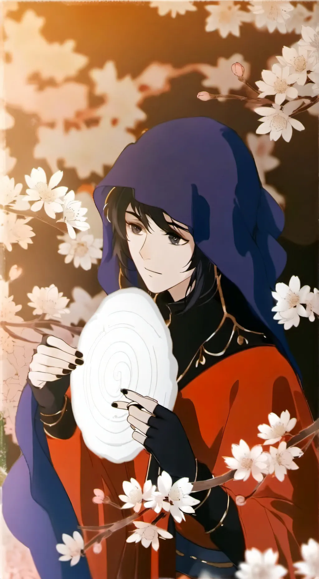 ai character: Forêt Elfique 3 background