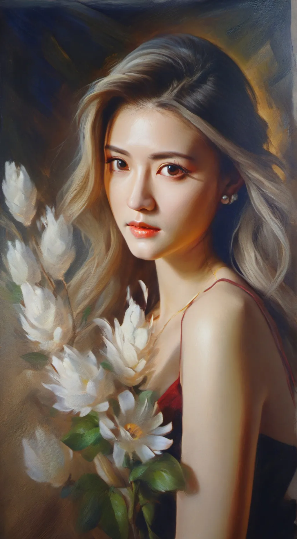 ai character: Maria  background