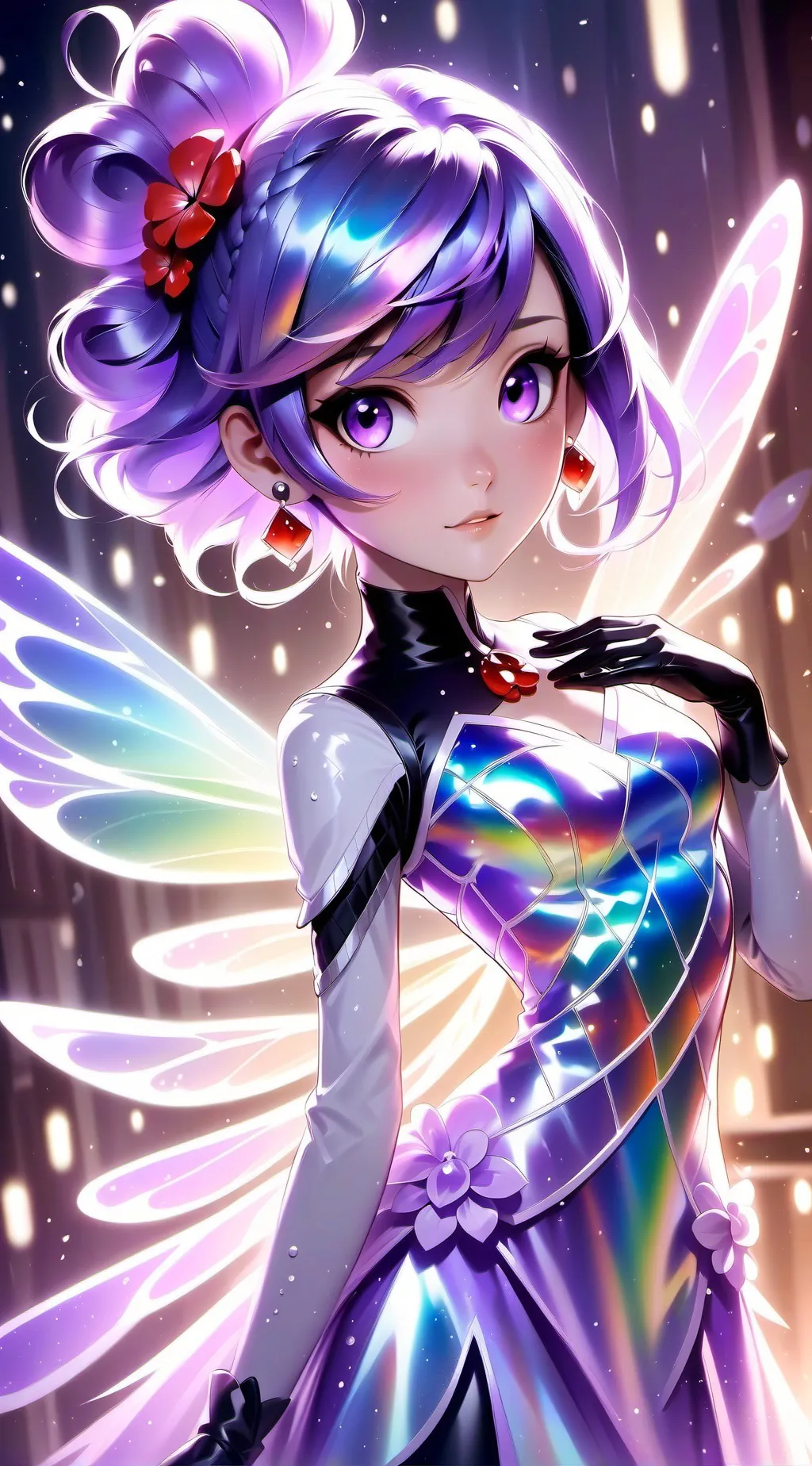 ai character: marinette background