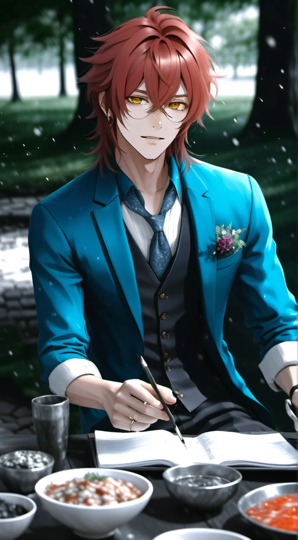 ai character: matias background