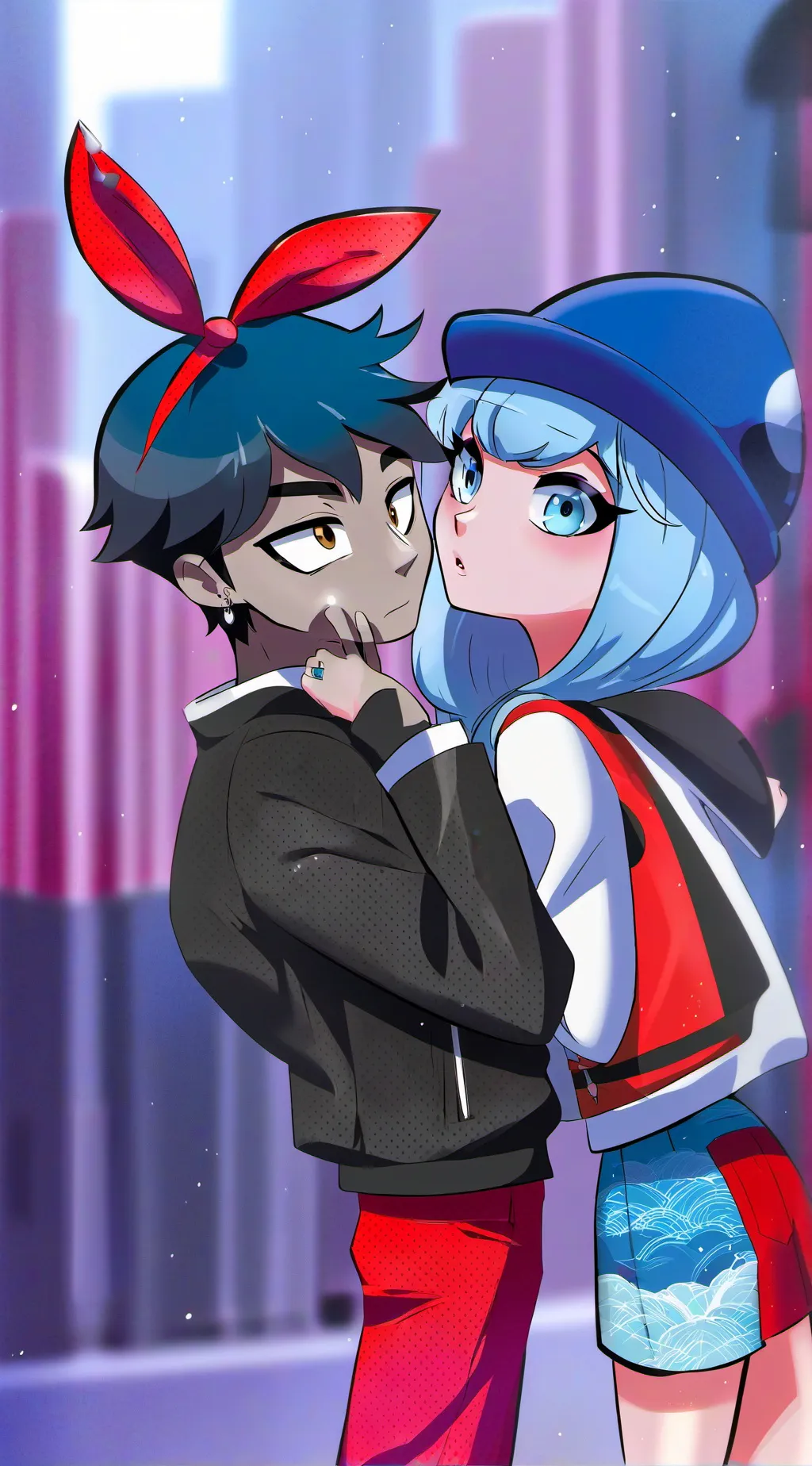 ai character: me and you background