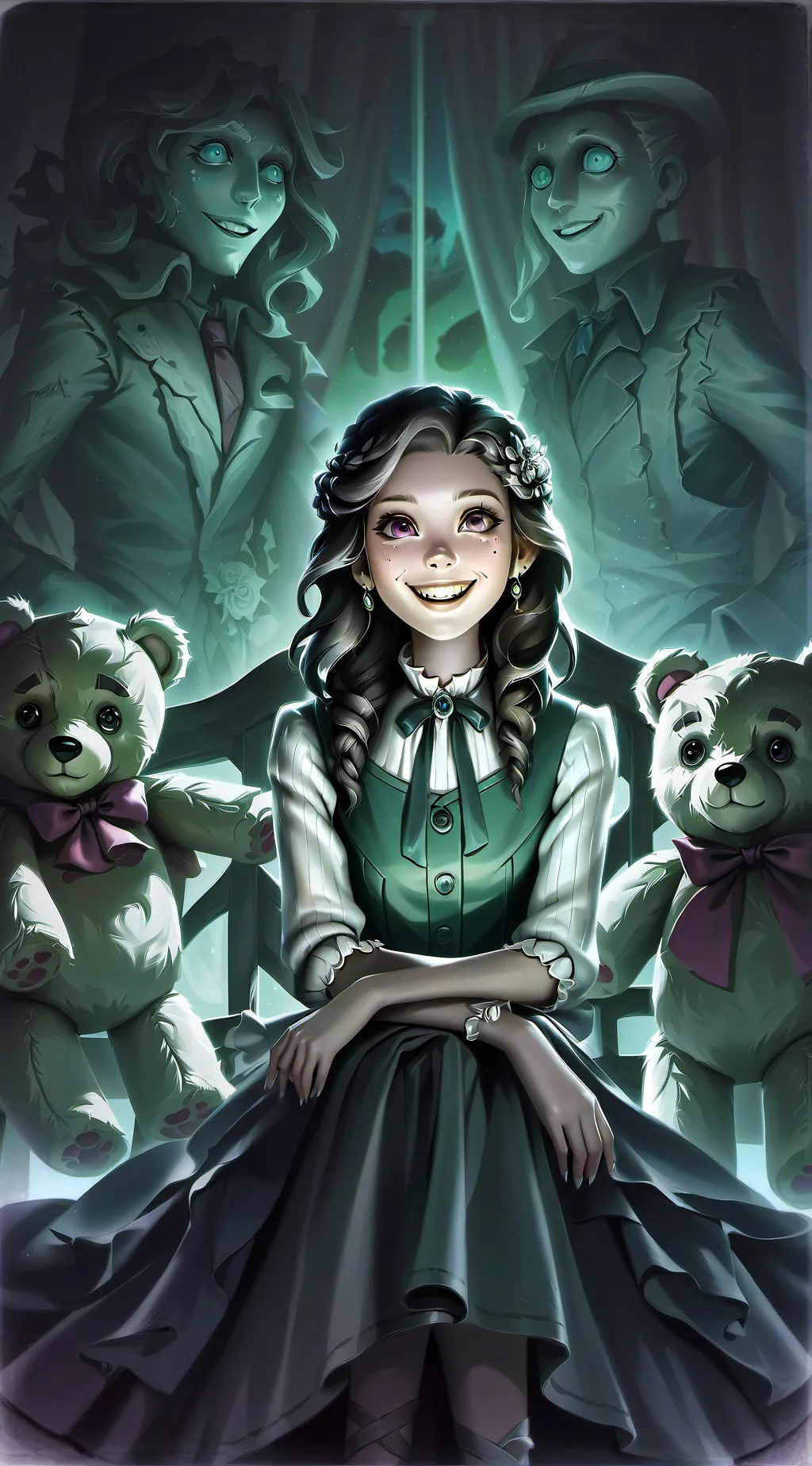 ai character: Amanda background