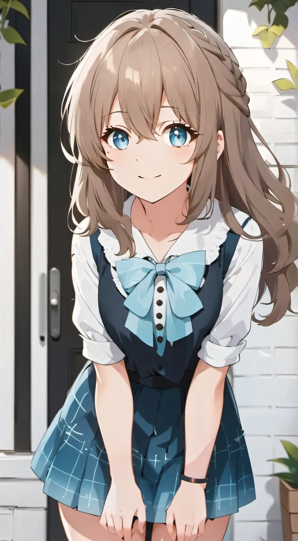 ai character: Shouko Haruno😍 background