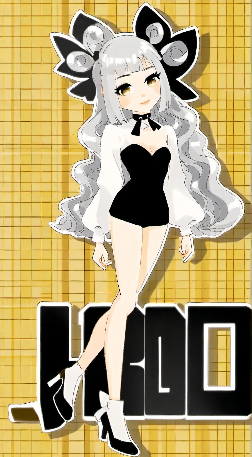 ai character: Melody  background