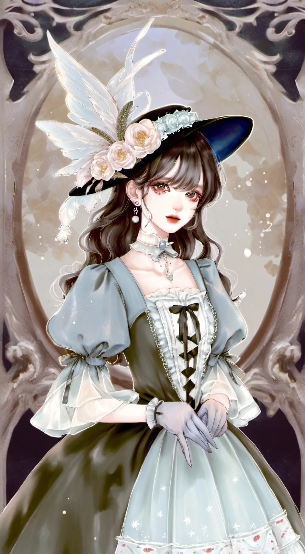 ai character: Jennie  background