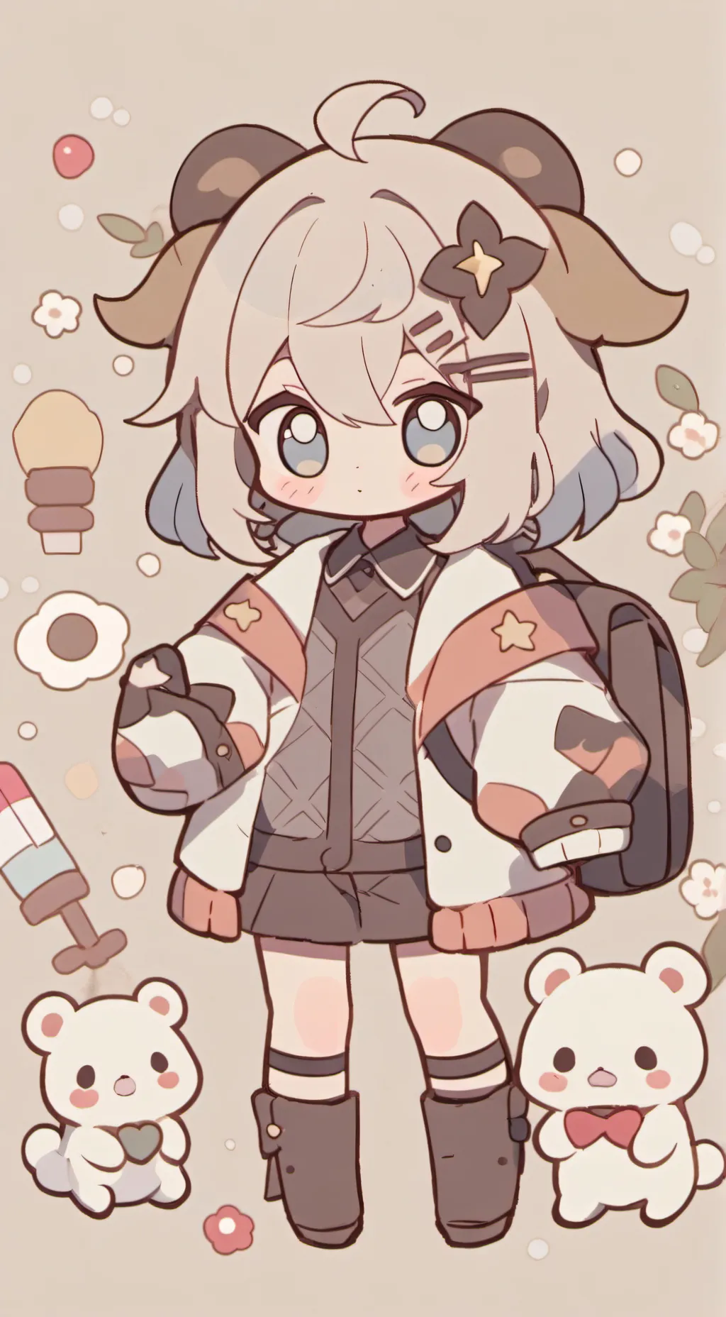 ai character: mha gaming background