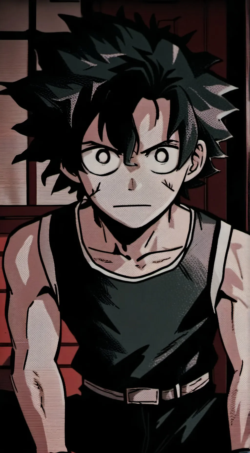 ai character: My Hero Academia background