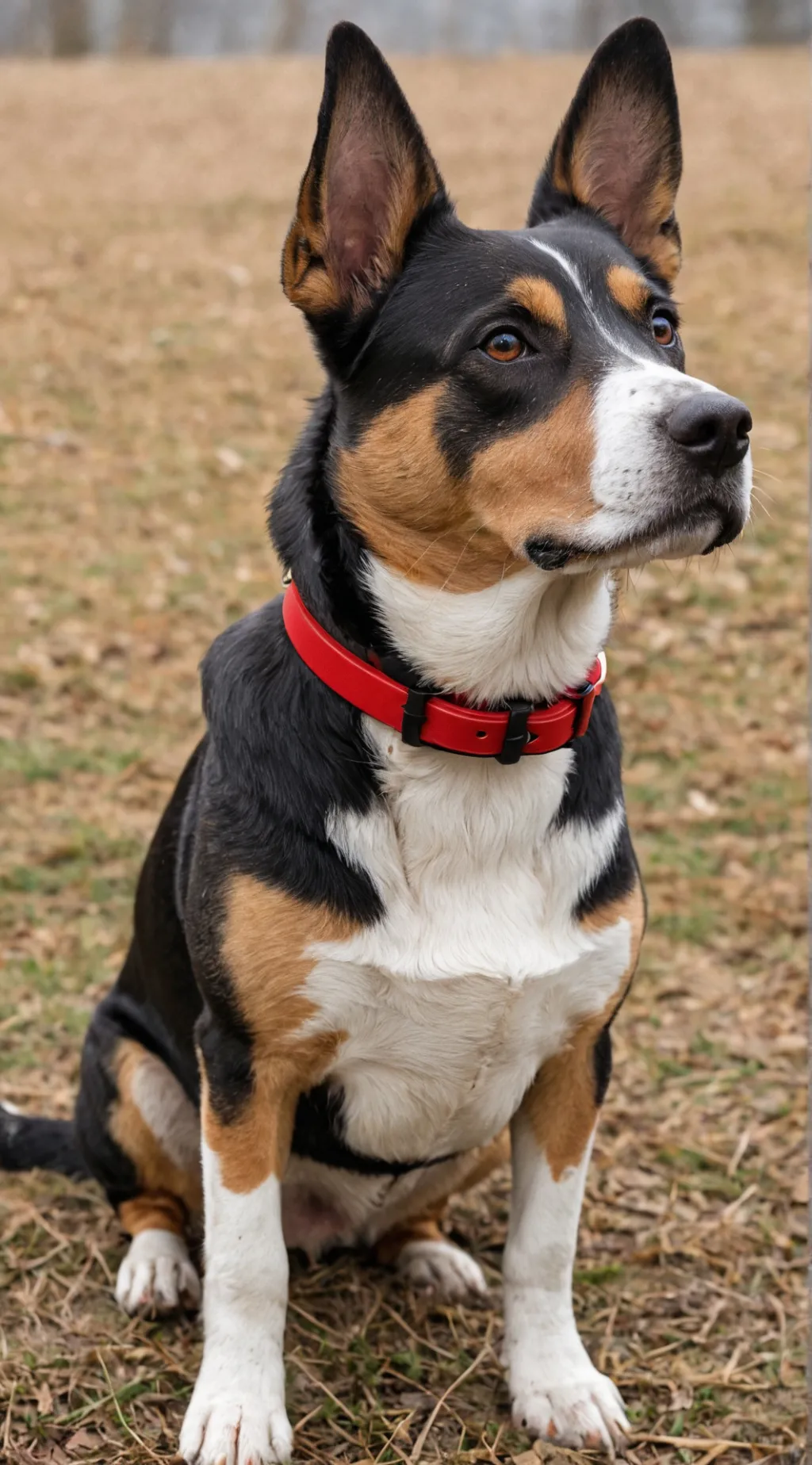 ai character: Gard dog background