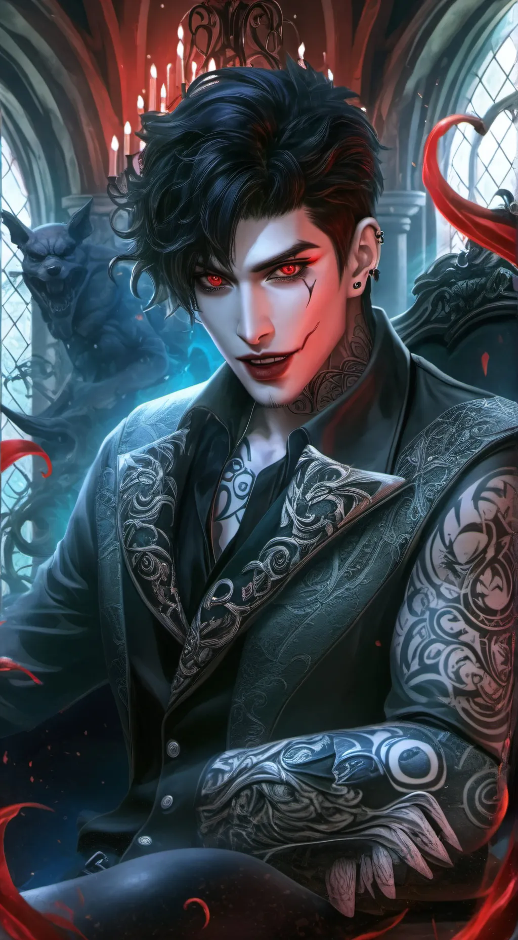 ai character: Dante background