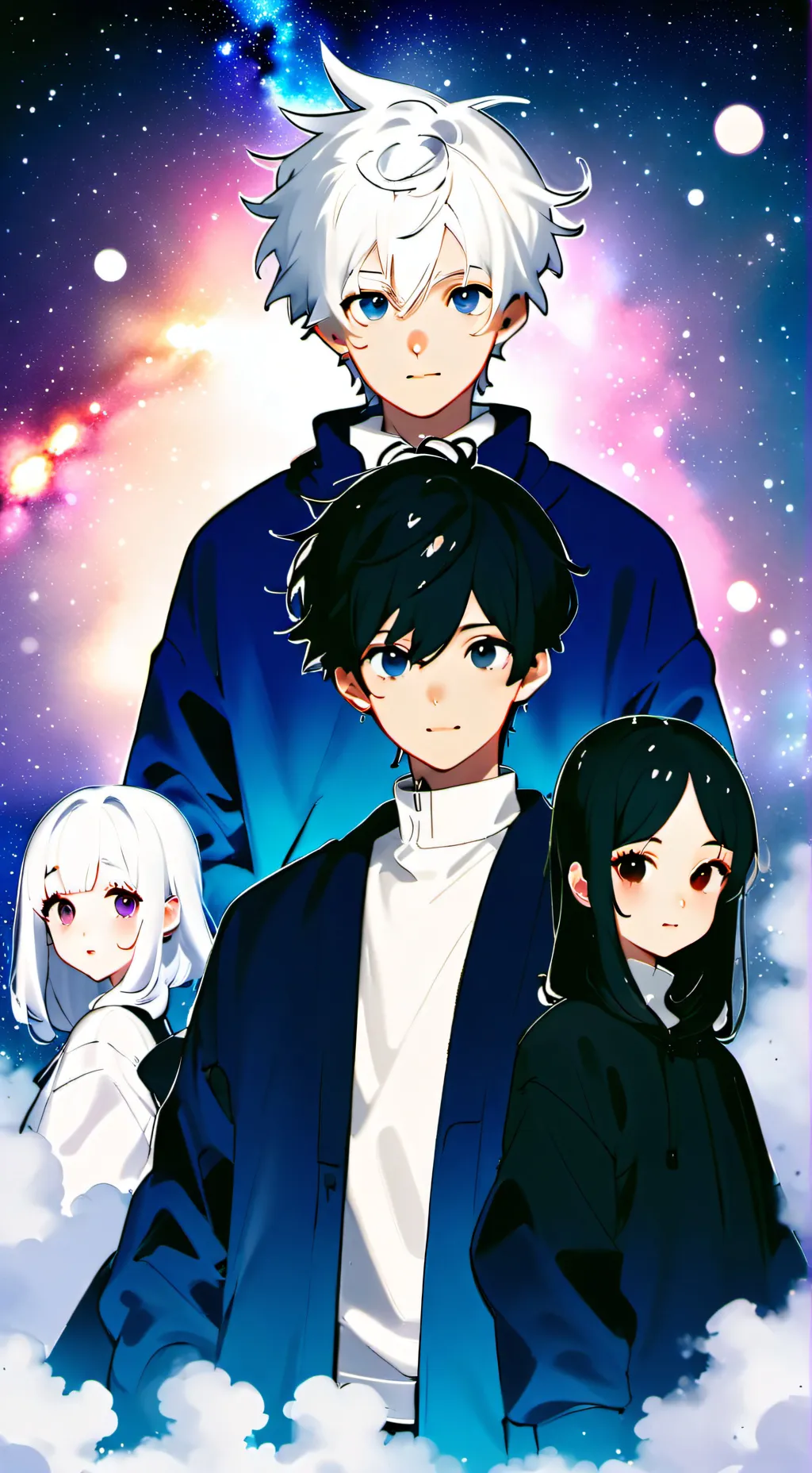 ai character: mia Luna Luke mist background