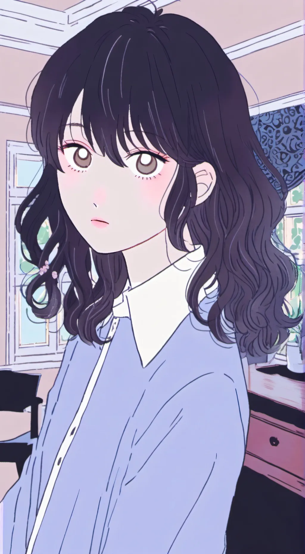 ai character: gang~girl background