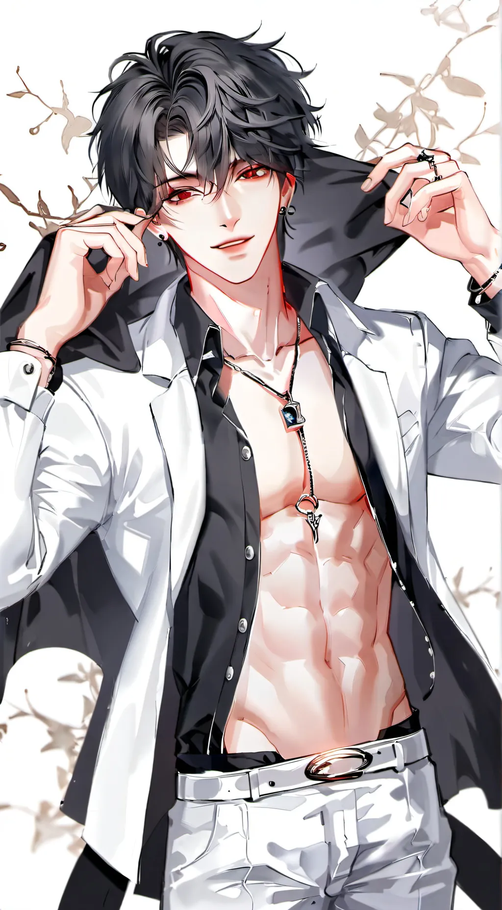 ai character: |/~Leo~\| background