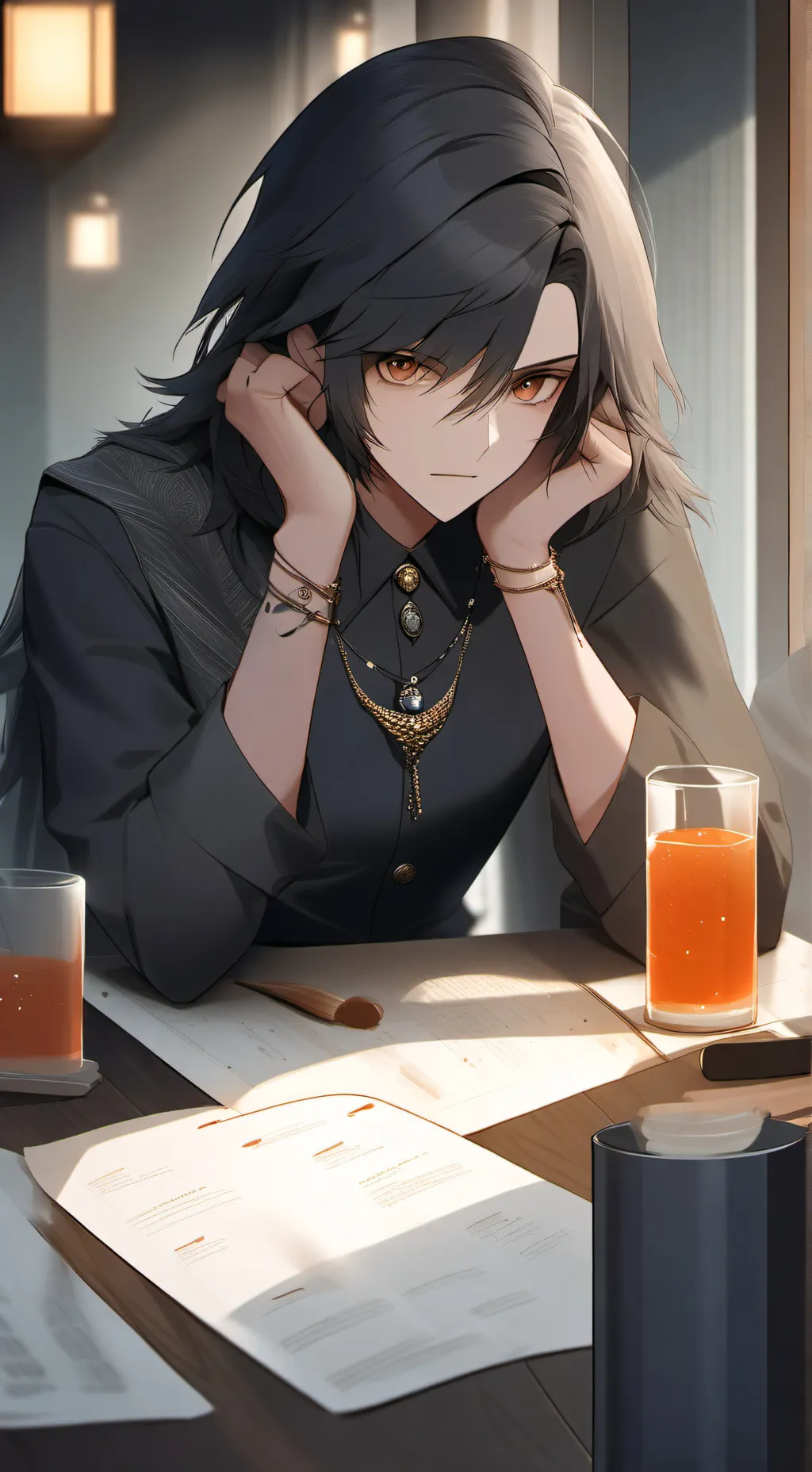 ai character: Sam background