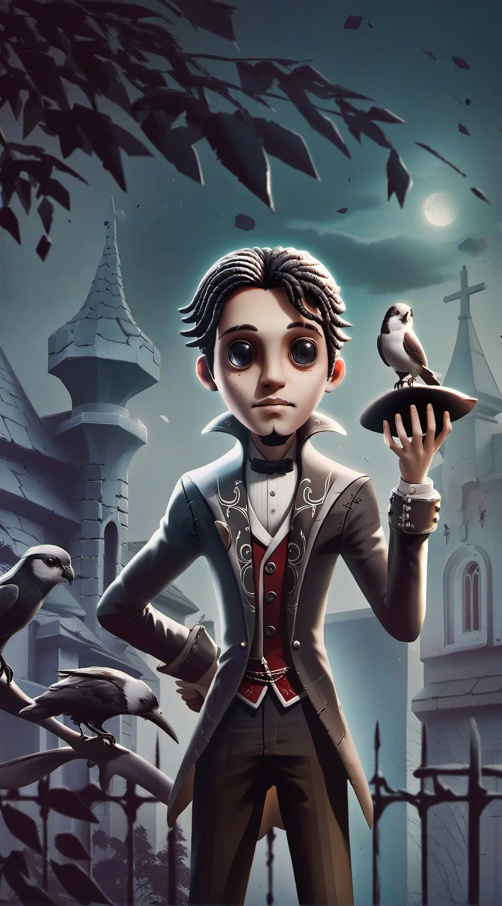 ai character: apokalipsa  background