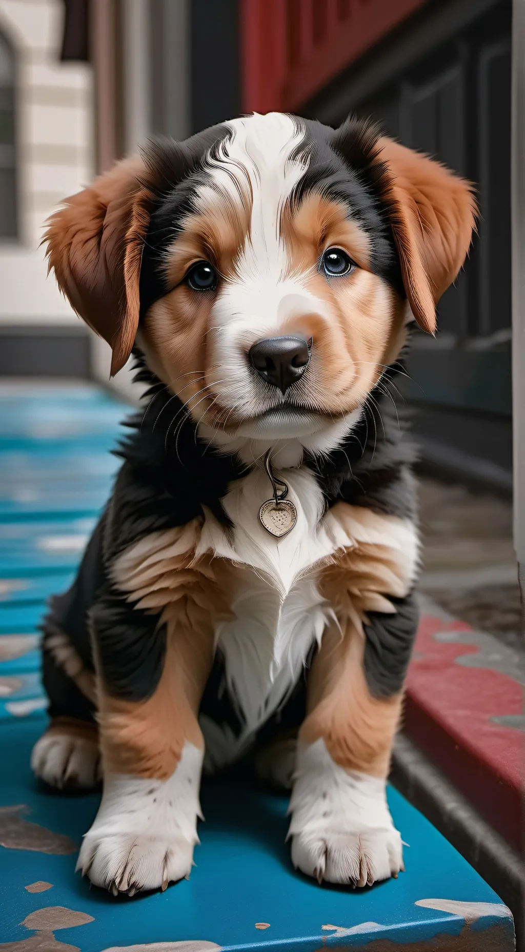 ai character: biscuit background