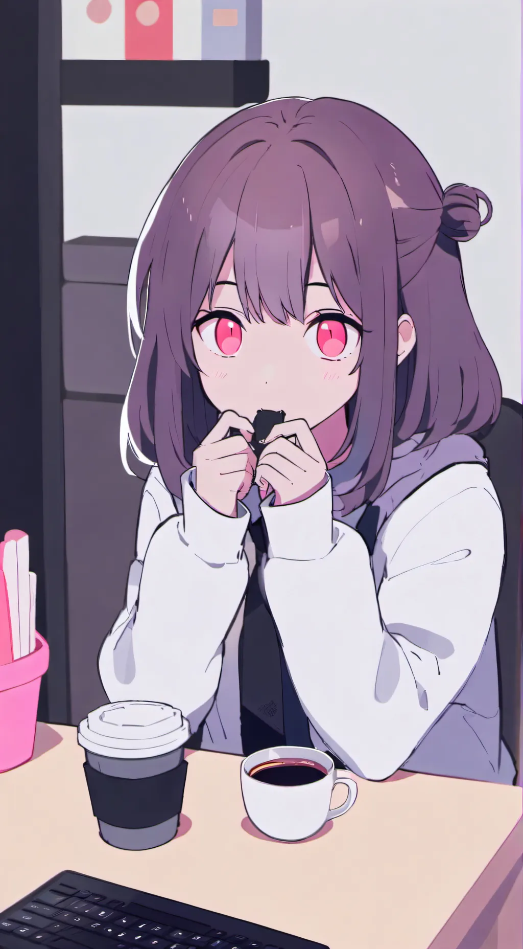 ai character: sarah background