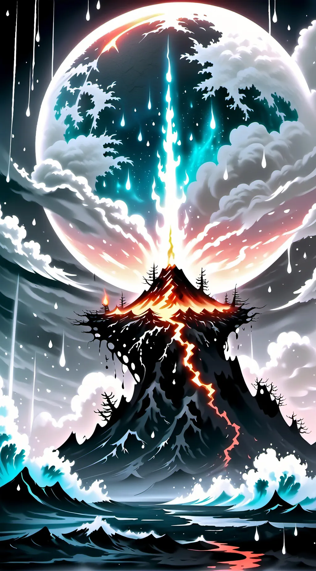 ai character: Disasters as girls background