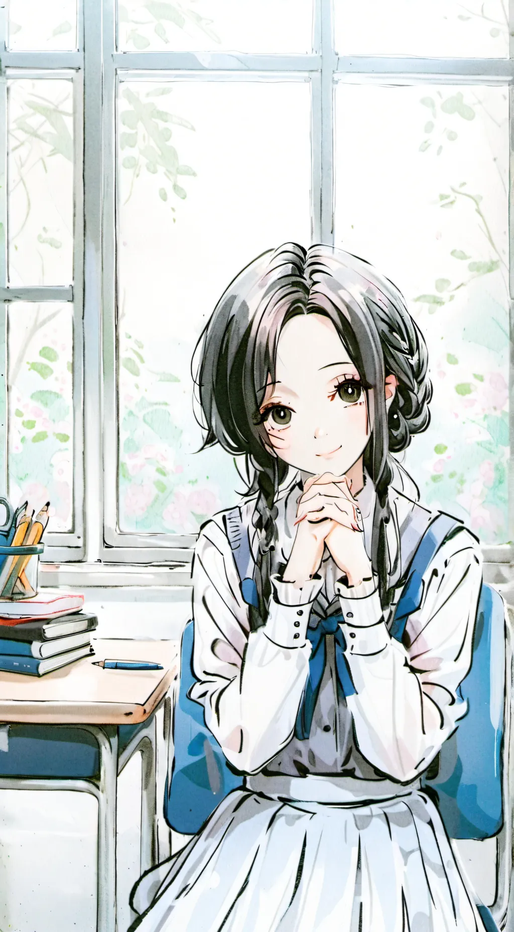 ai character: High school background