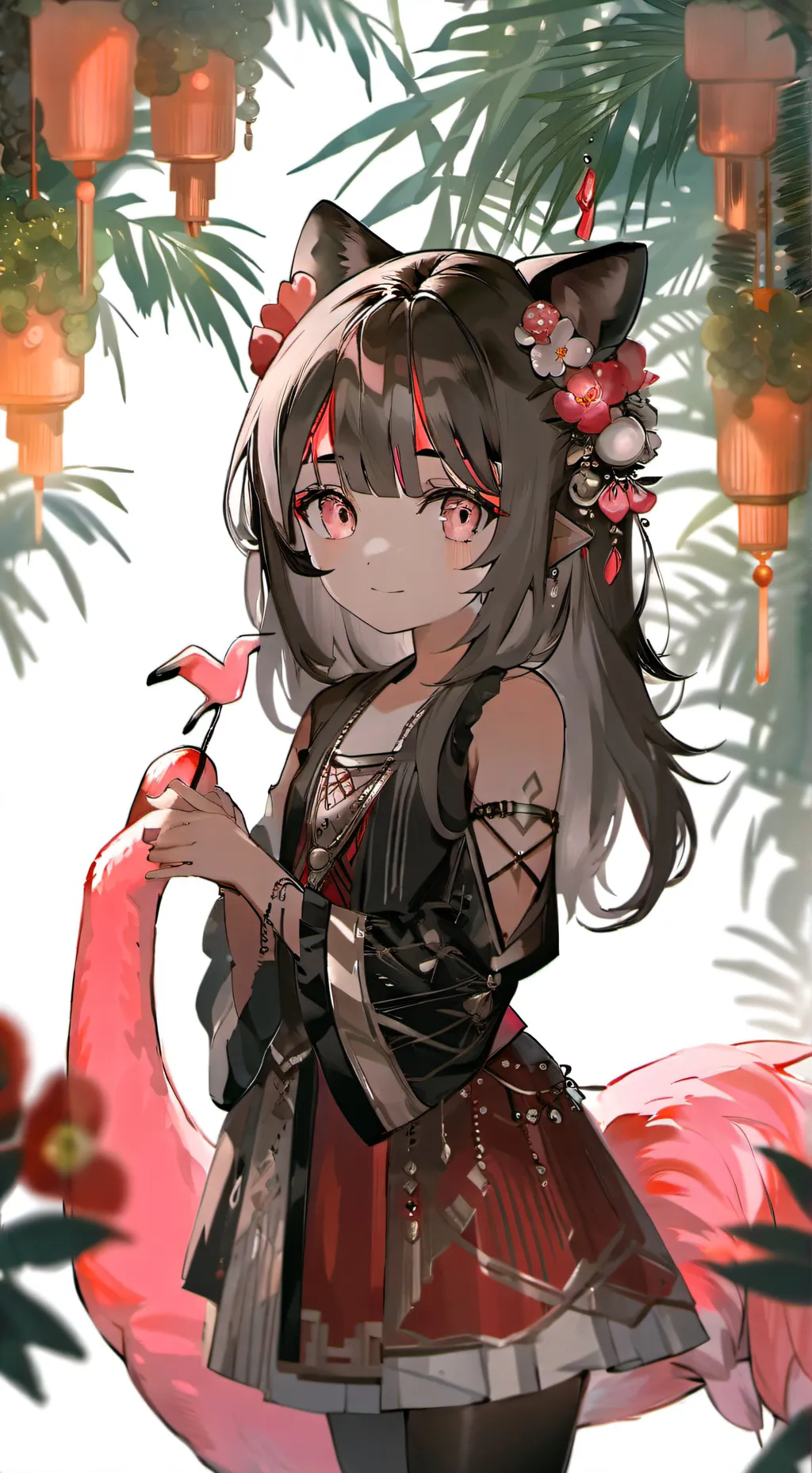 ai character: Flammy the Furry S background