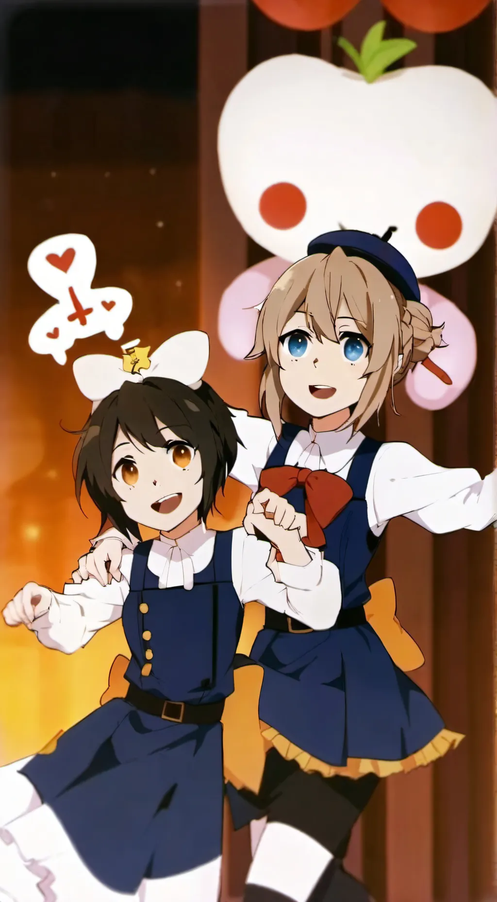 ai character: MHA AFTONS background