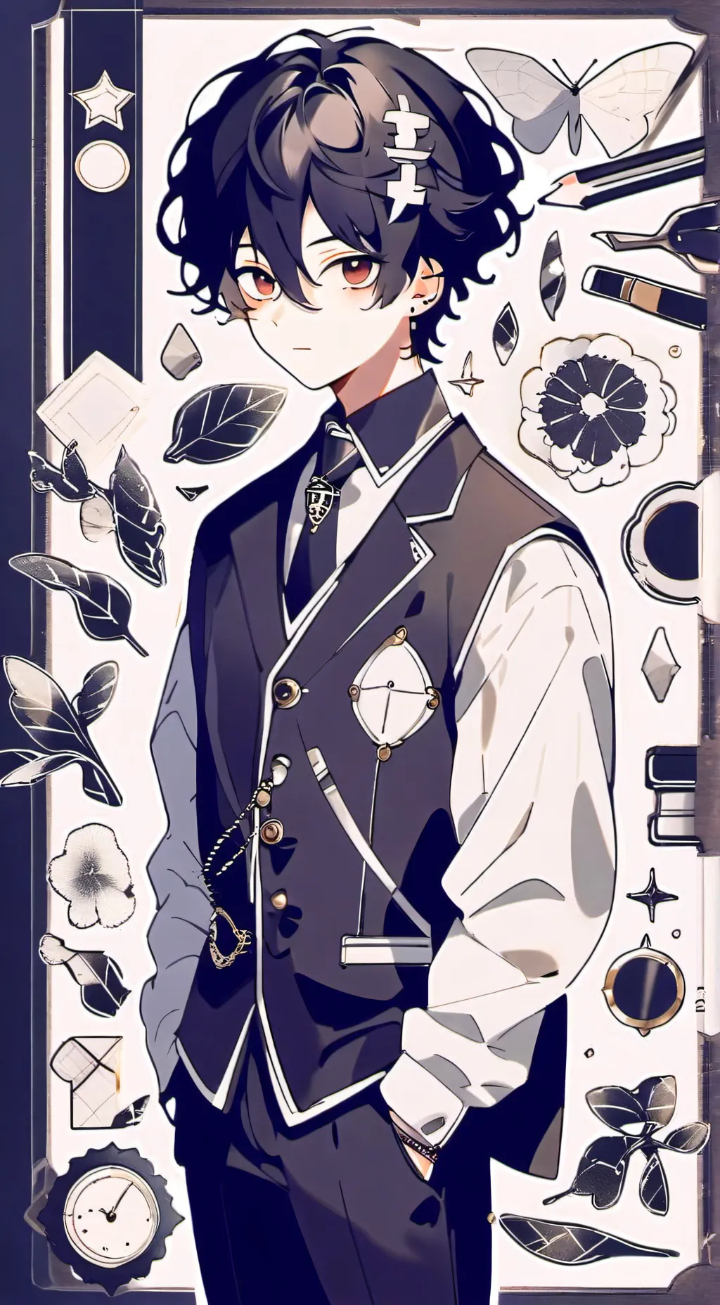 ai character: Mha  background