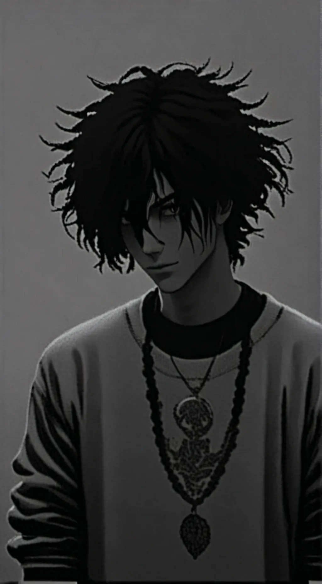 ai character: ~•LE-shi- wan. background