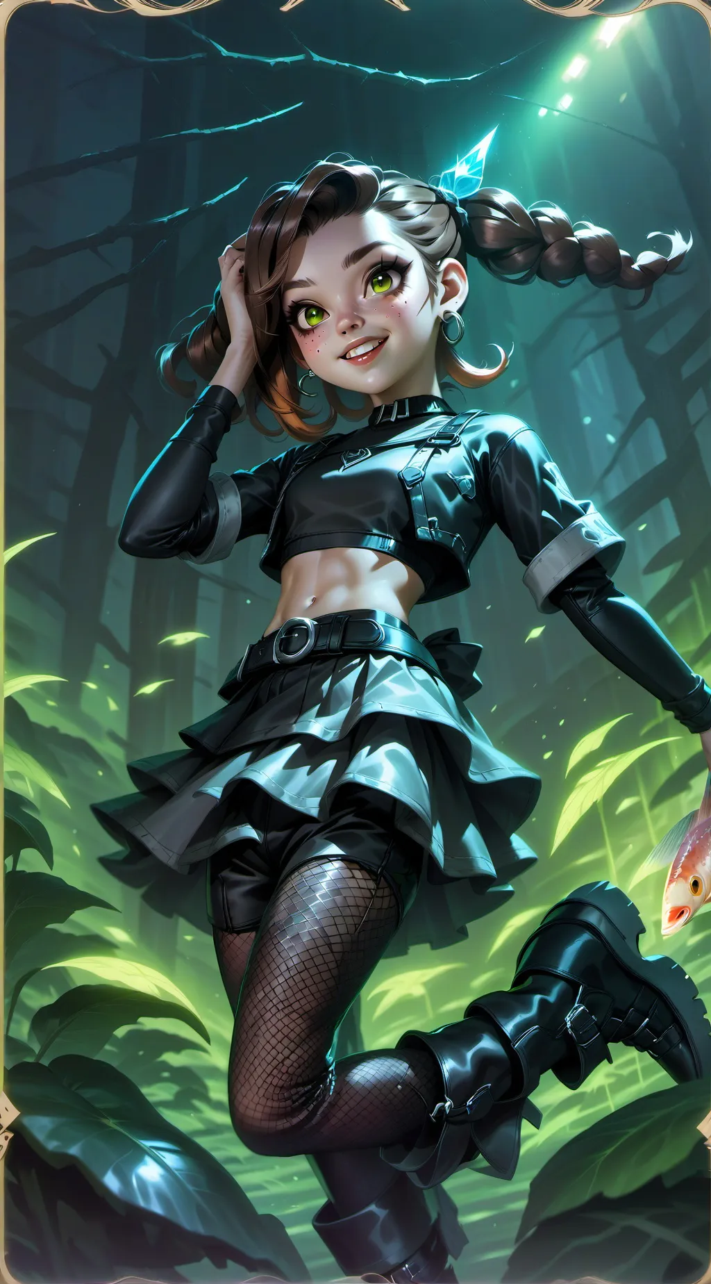 ai character: MHA GC! background