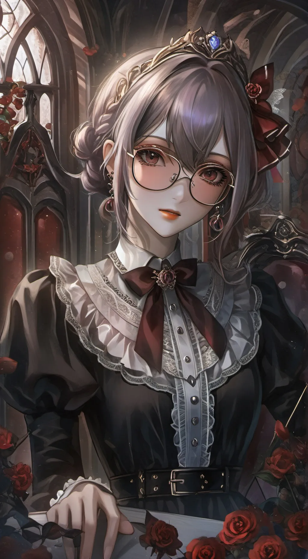 ai character: Shinobu castrosa background