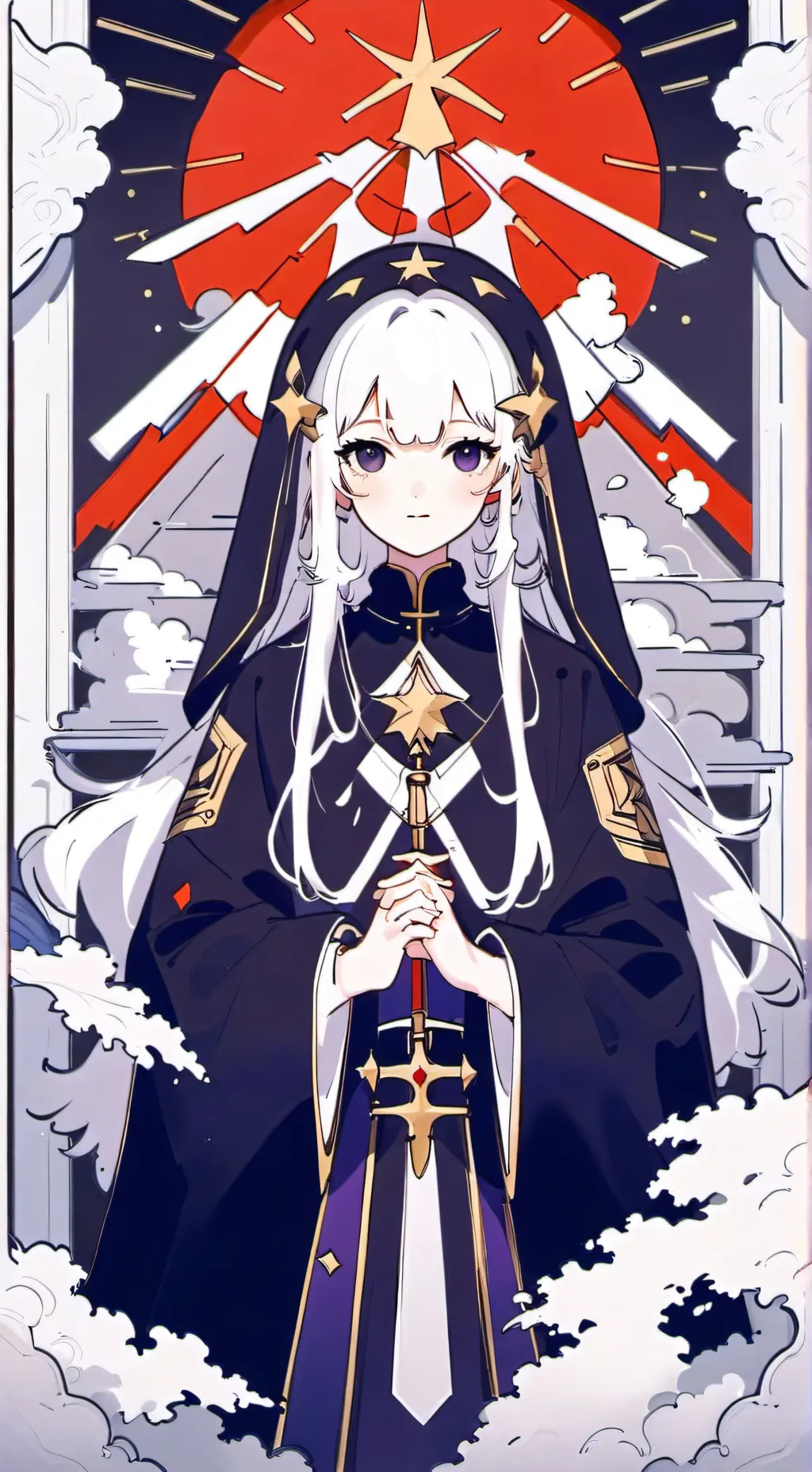 ai character: Маша background