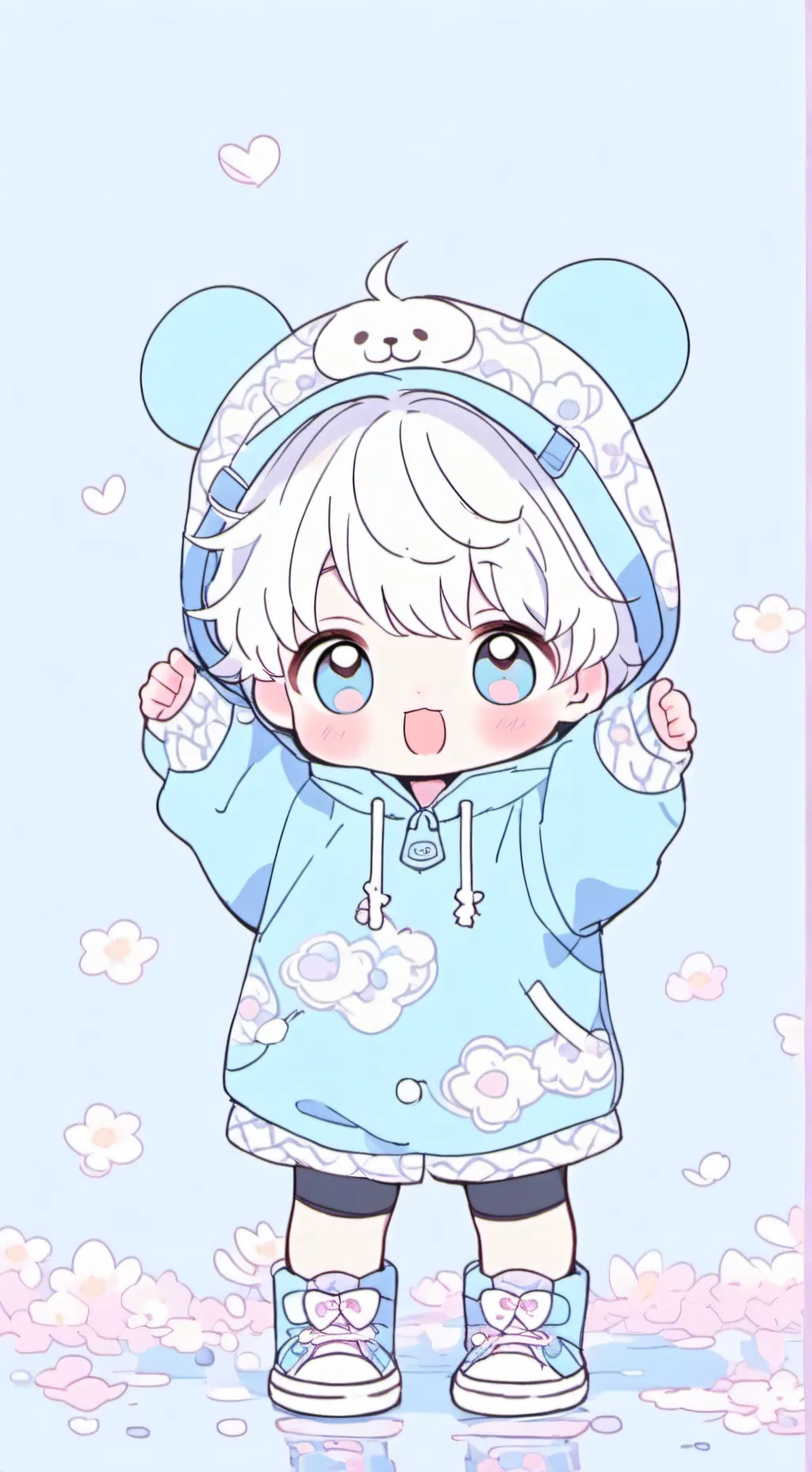 ai character: bebê Lucas background