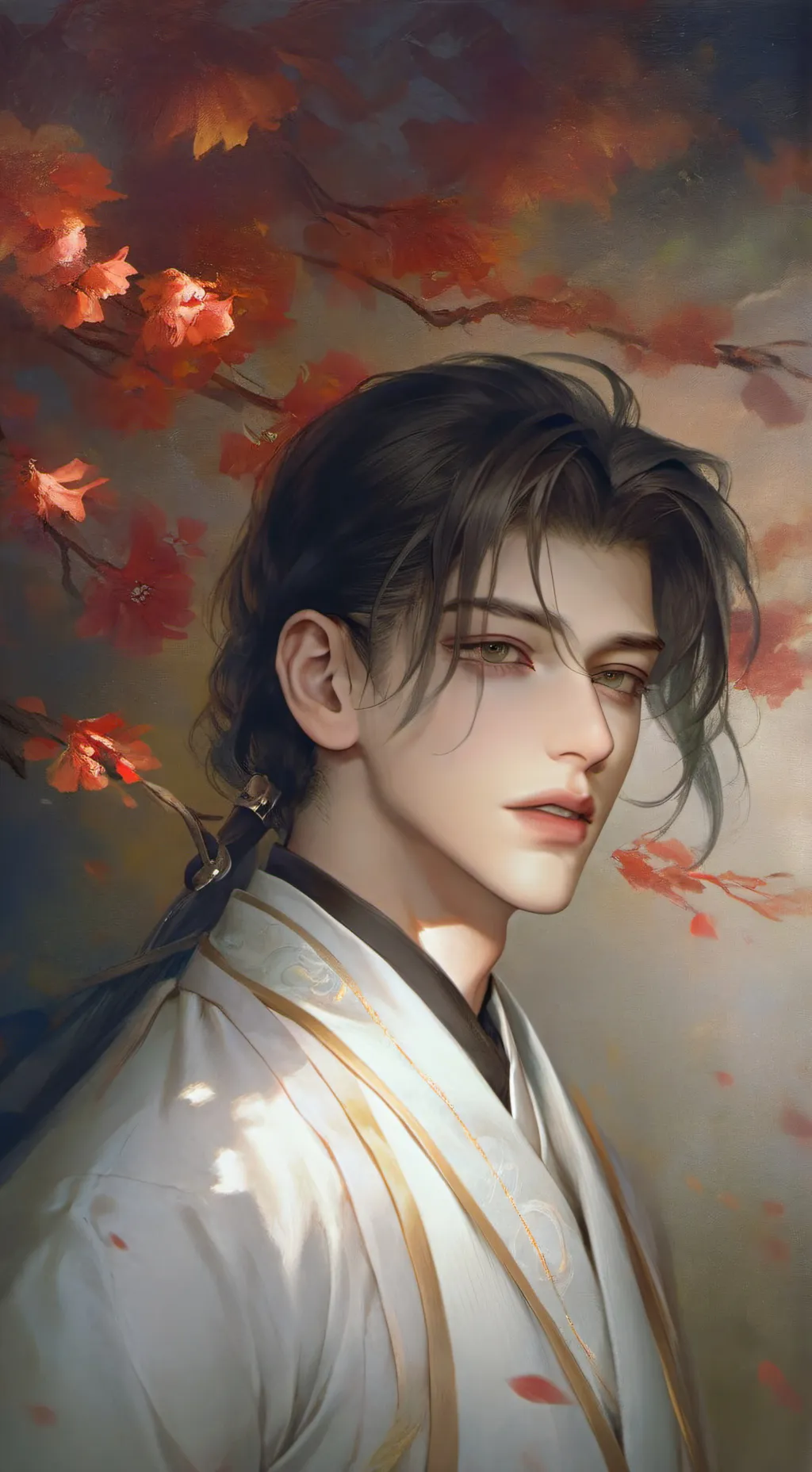 ai character: 祝锦 background