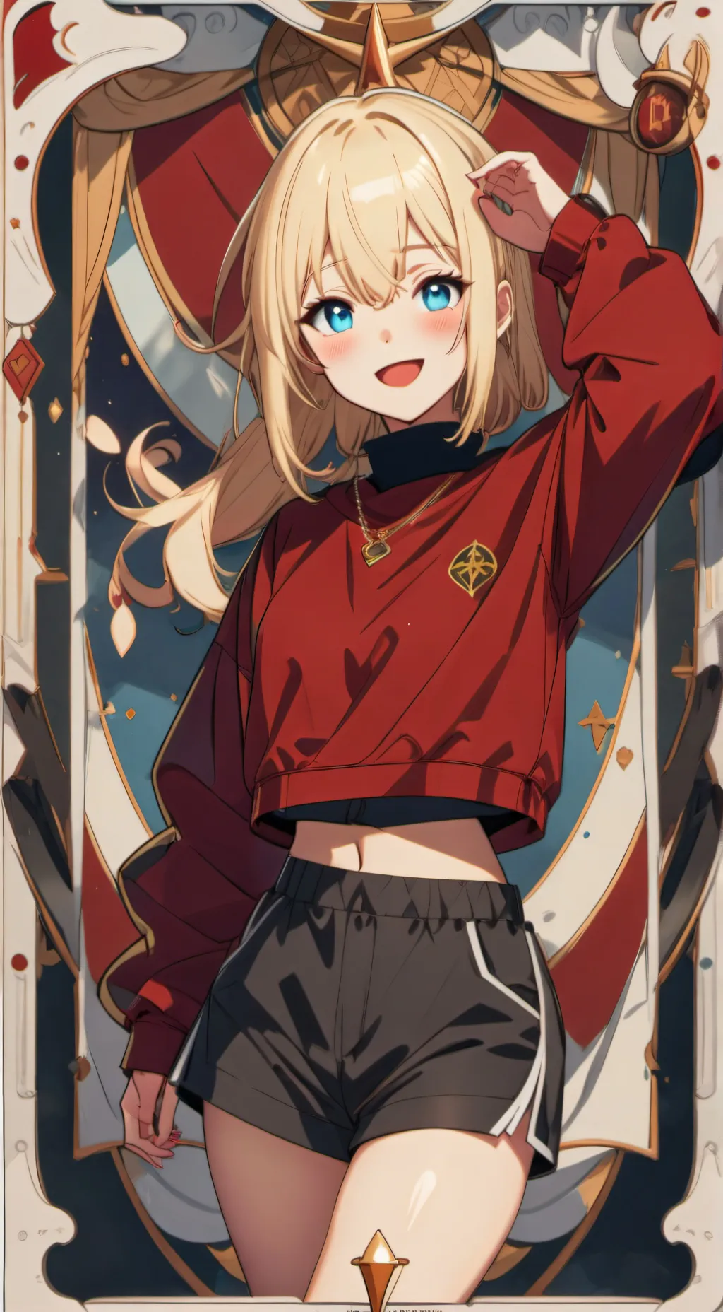 ai character: ash background