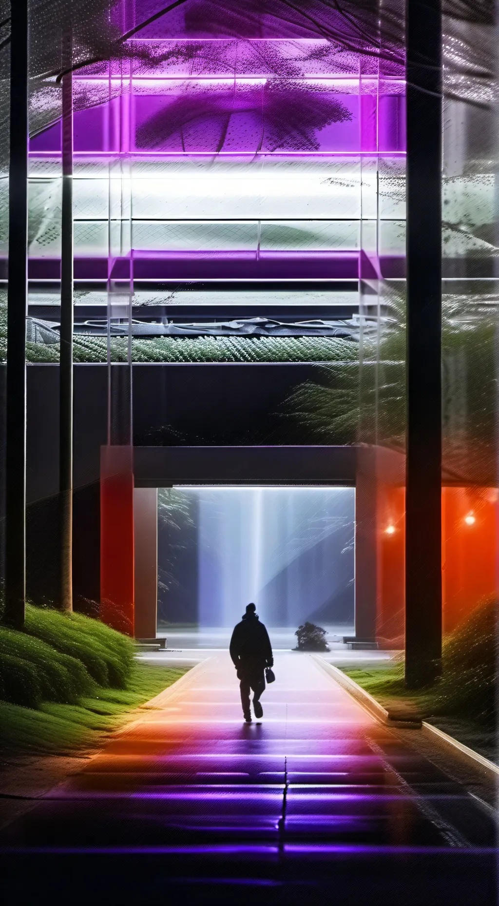 ai character: pola park horror background